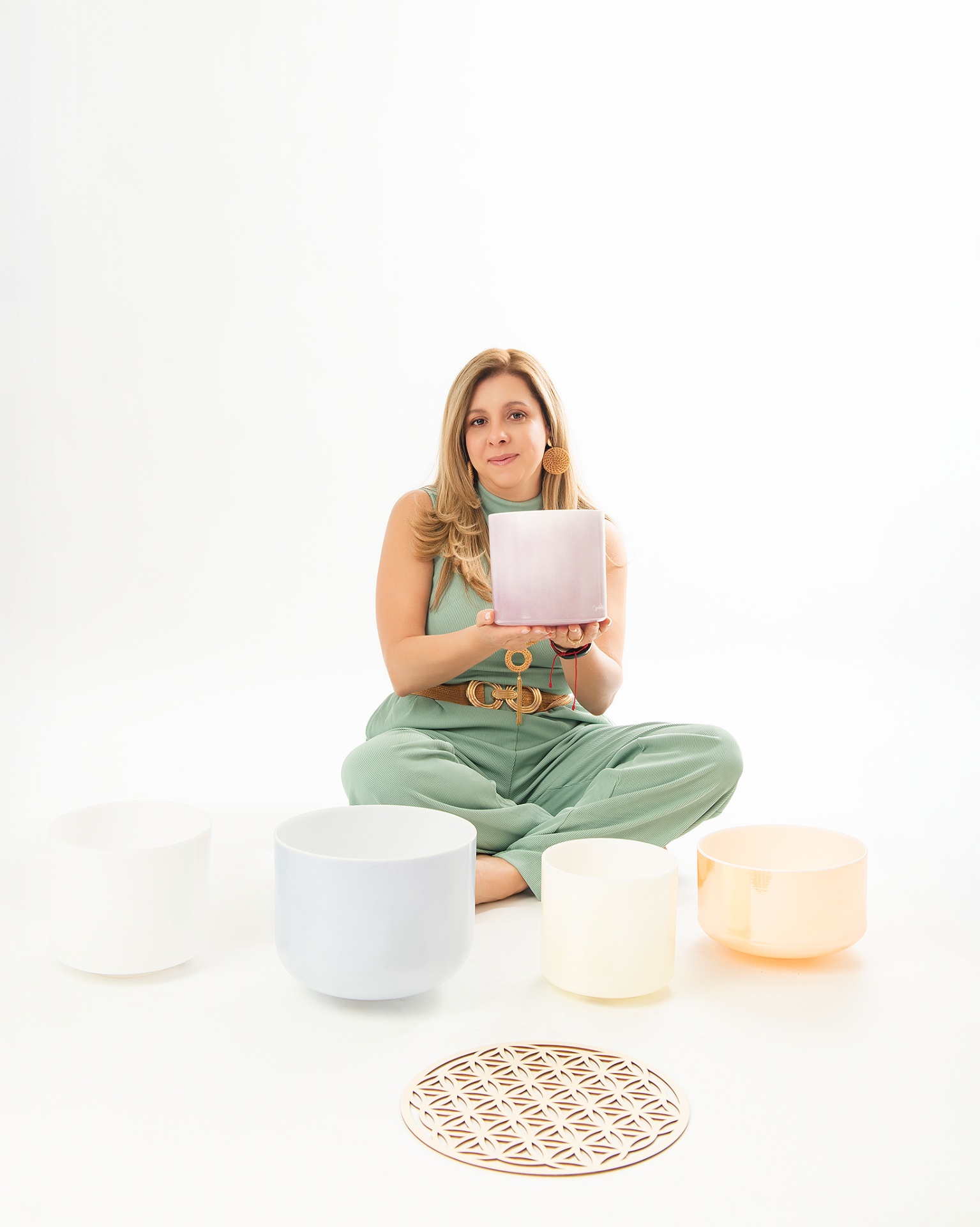 Meivis Sánchez — Facilitadora de Cuencos Alquímicos de Cristal